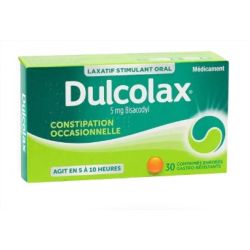 Dulcolax 5 mg – 30 comprimés gastro-résistants