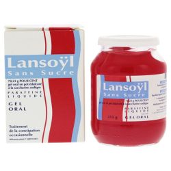 Lansoÿl Paraffine Gel Oral S/Sucre pot de 215g